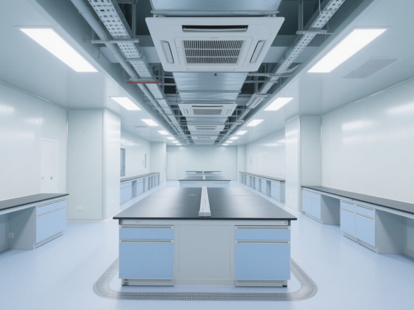 宣城2000平萬級(jí)實(shí)驗(yàn)室凈化裝修工程